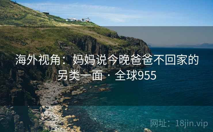 海外视角：妈妈说今晚爸爸不回家的另类一面 · 全球955